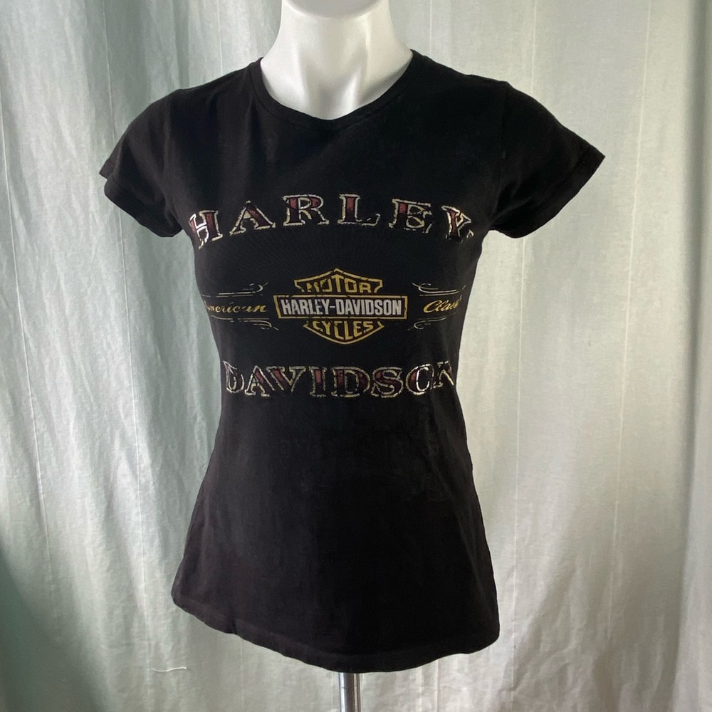 Women’s Harley Davidson short sleeve top